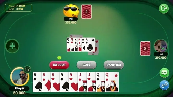 Giao diện mới Tiến Lên Miền Nam có gì hot?