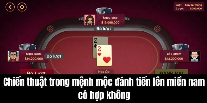 Giải mã chiến thuật của người mệnh mộc đánh tiến lên