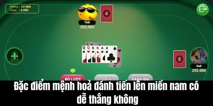 Tìm hiểu đặc điểm mệnh hoả đánh tiến lên miền nam có dễ thắng không