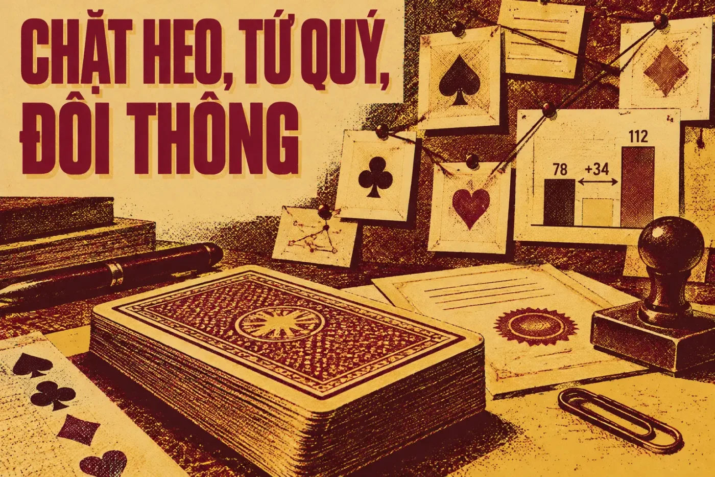 Chặt heo, tứ quý, đôi thông khi nào