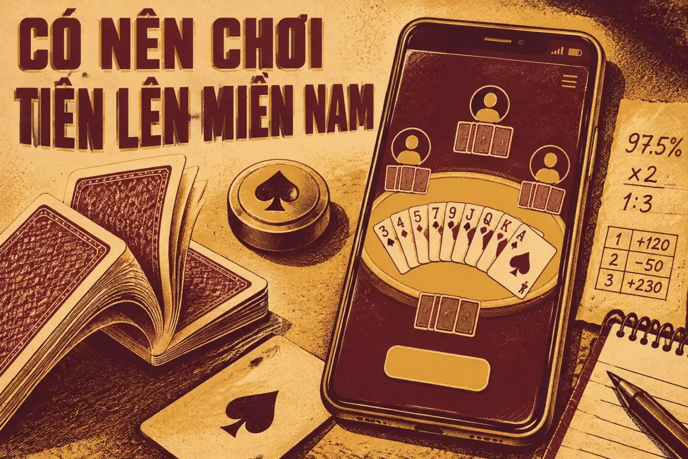 Có nên chơi tiến lên miền nam vào buổi tối không