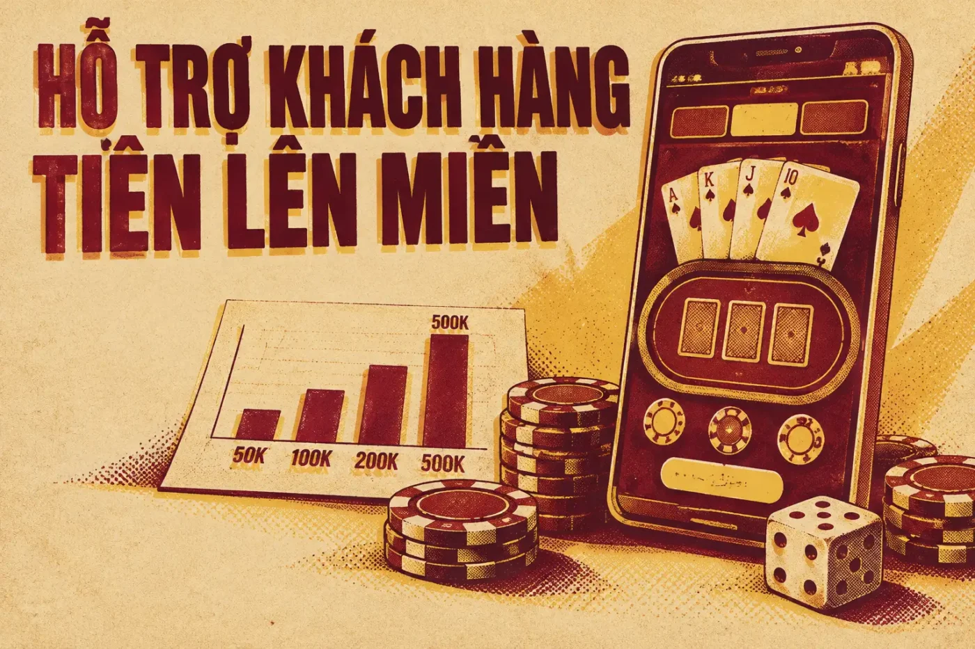 Hỗ trợ khách hàng Tiến Lên Miền Nam