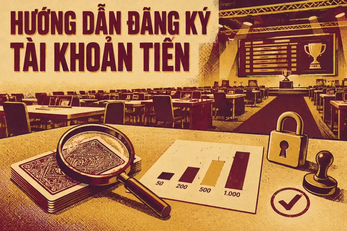 Hướng dẫn đăng ký tài khoản Tiến Lên Miền Nam cho người mới