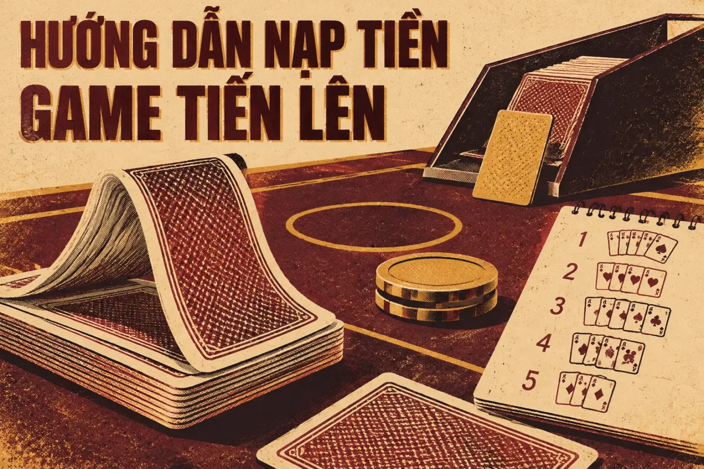 Hướng dẫn nạp tiền game Tiến Lên Miền Nam nhanh gọn & an toàn