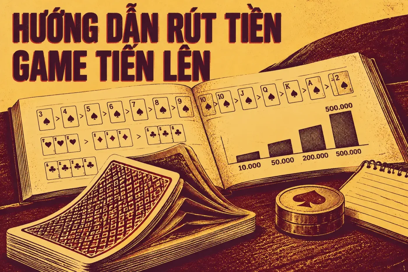Hướng dẫn rút tiền game Tiến Lên Miền Nam an toàn & miễn phí