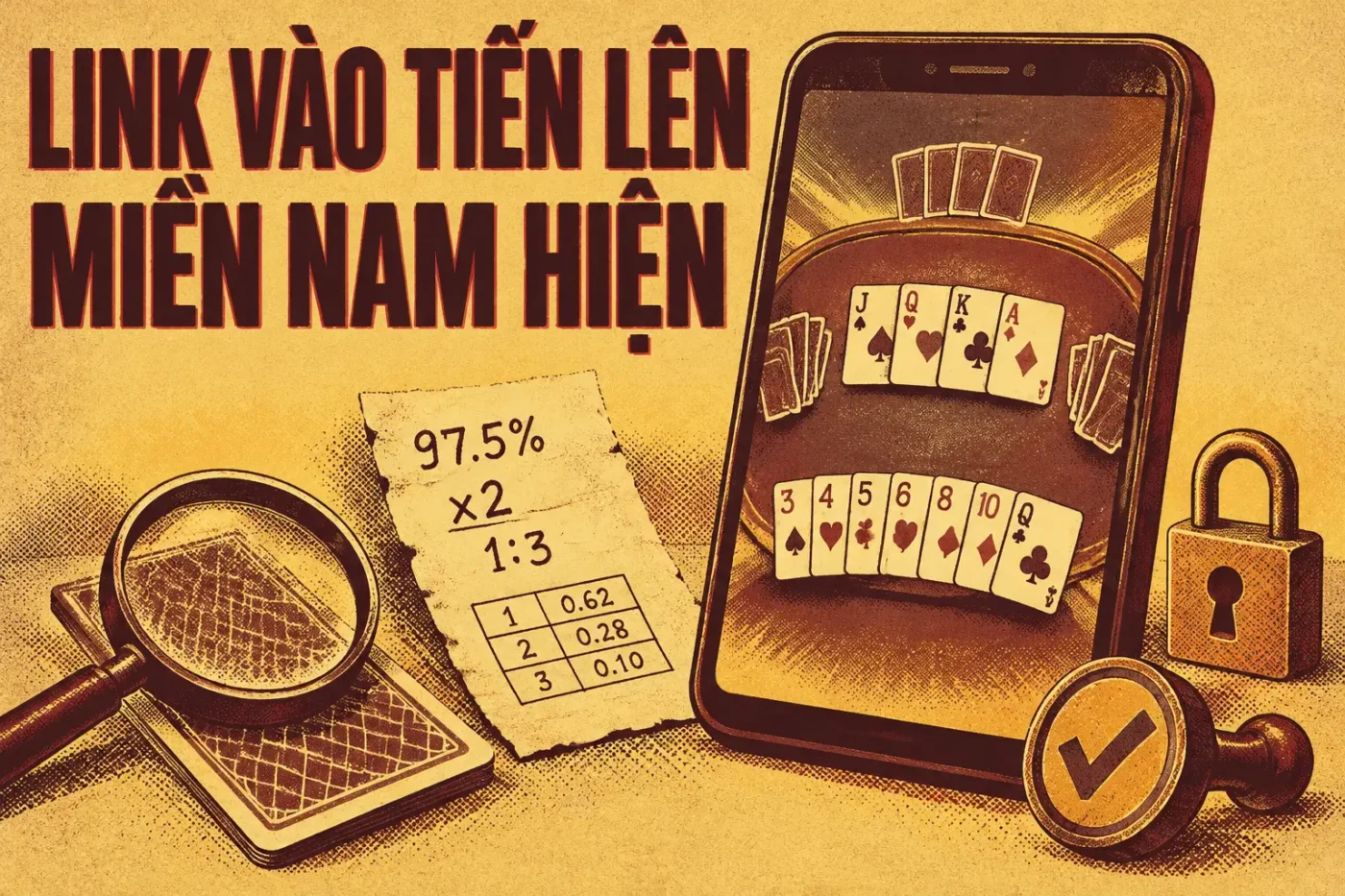 Link vào Tiến Lên Miền Nam hiện đang mở an toàn & tốc độ cao