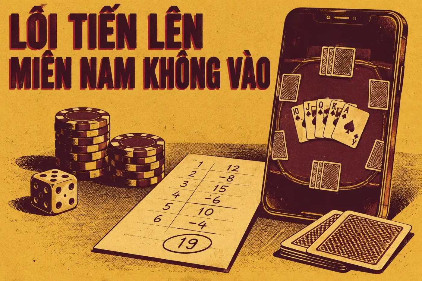 Lỗi Tiến Lên Miền Nam không vào được
