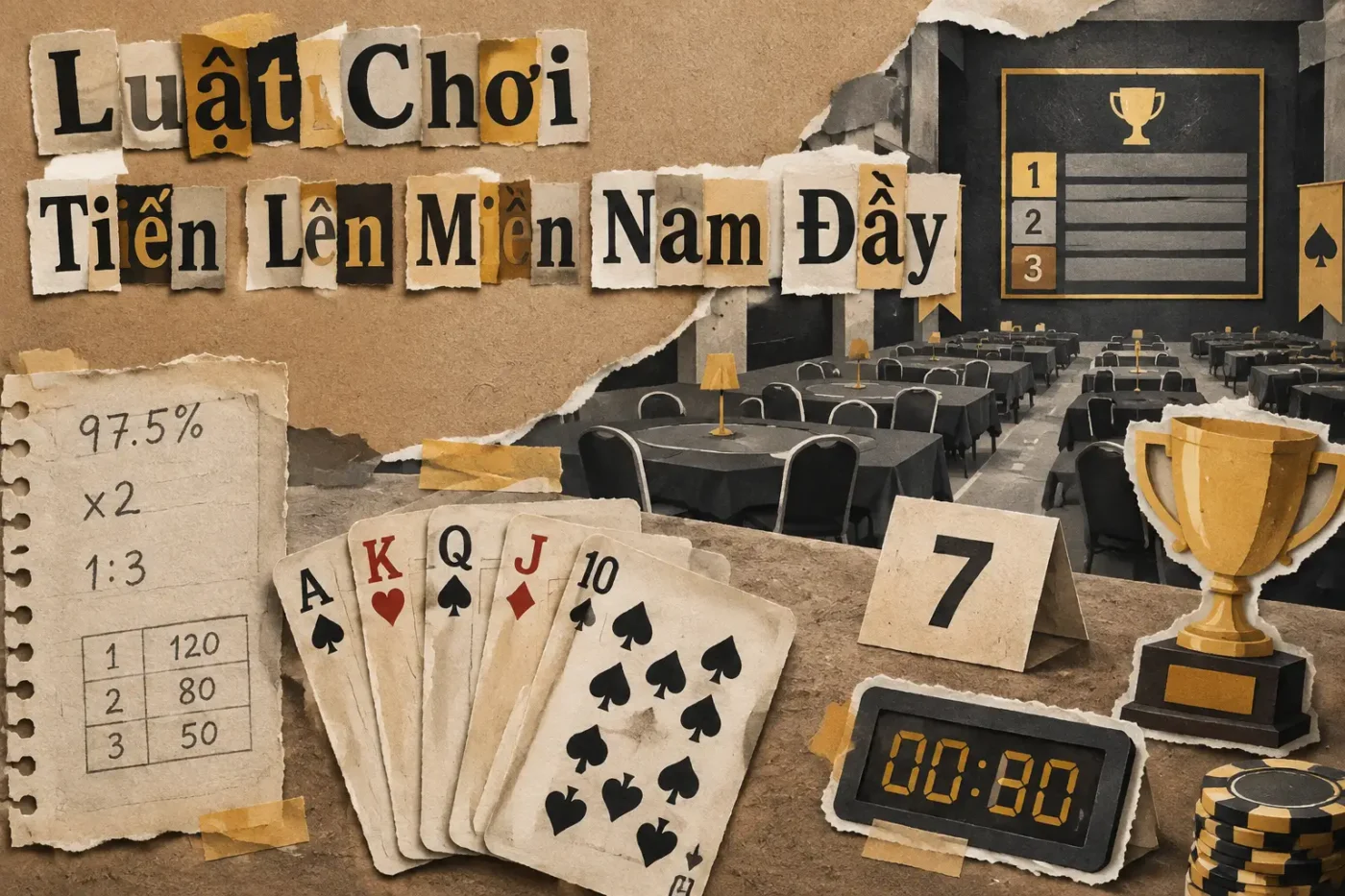 Tiến lên miền nam là một trò chơi bài truyền thống rất phổ biến ở Việt Nam - luật chơi tiến lên miền nam đầy đủ