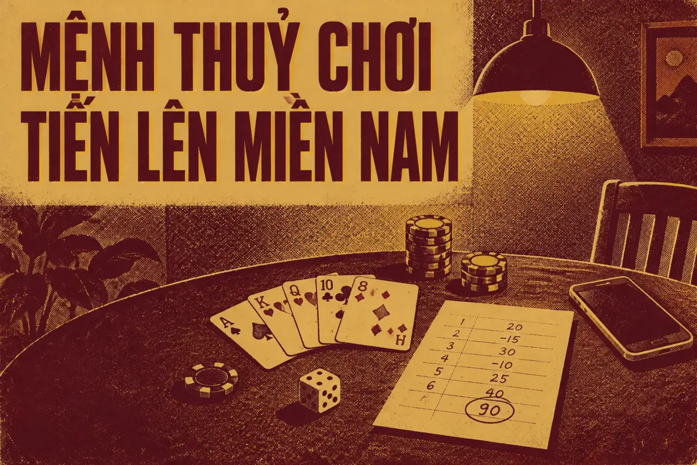 Mệnh thuỷ chơi tiến lên miền nam nên giữ quân gì để dễ thắng nhất