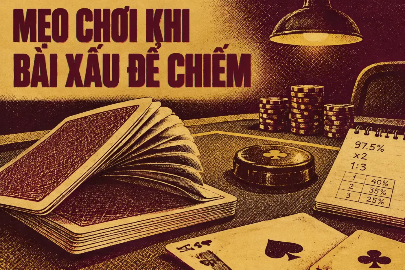 Mẹo chơi khi bài xấu để chiếm ưu thế trong Tiến lên miền Nam
