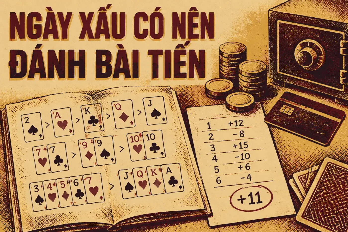 Ngày xấu có nên đánh bài tiến lên miền nam không