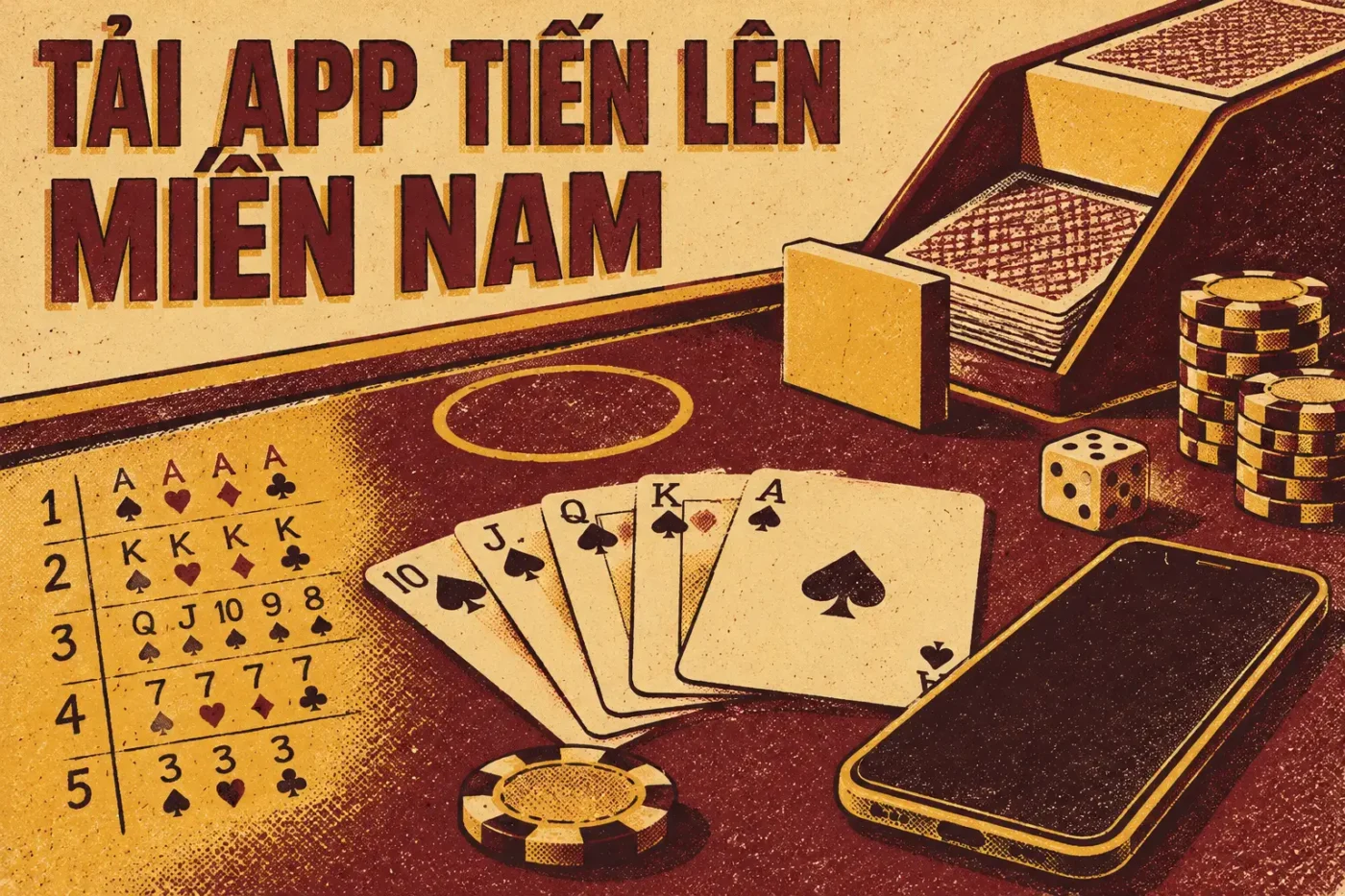 Tải app Tiến Lên Miền Nam trên mobile cho IOS & Android đơn giản nhất